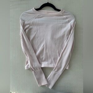 Lululemon Light Pink Long Sleeve